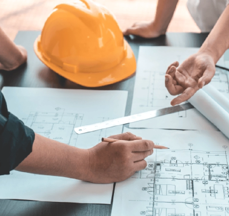 Suivi de chantier <br> Le design respecté jusqu'à la livraison